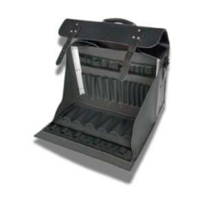 Leather Tool Case with Removable Tool Display
